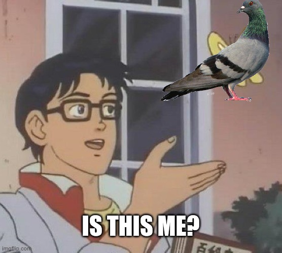 Is This A Pigeon Meme | IS THIS ME? | image tagged in memes,is this a pigeon | made w/ Imgflip meme maker