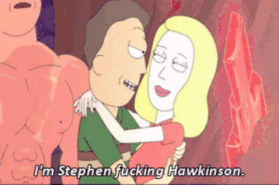 I'm Stephen fucking Hawkinson Blank Meme Template