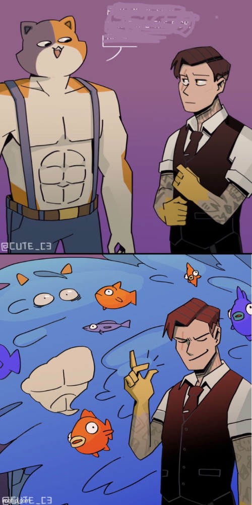 All the fish Blank Meme Template