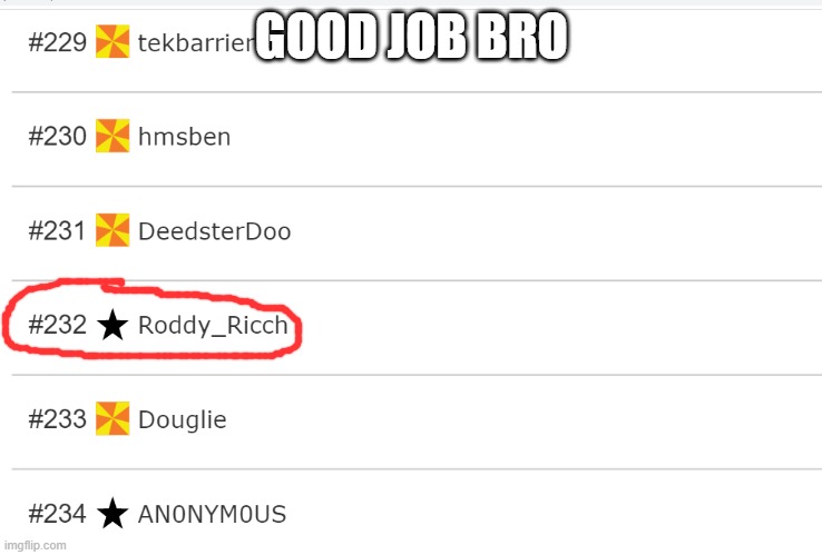 GOOD JOB BRO | made w/ Imgflip meme maker