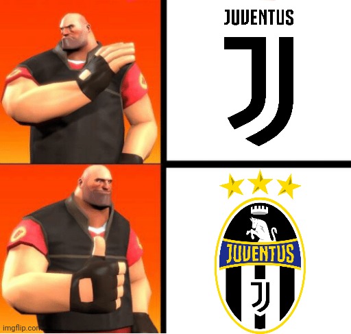 New Juventus Logo | image tagged in heavy drake,memes,football,soccer,funny,italy | made w/ Imgflip meme maker