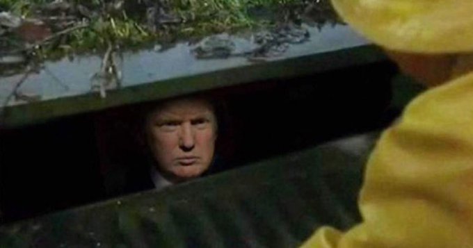 High Quality Bunker Trump Blank Meme Template