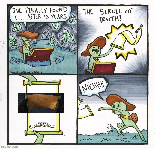 why is it blank!?-kung fu panda | image tagged in memes,the scroll of truth | made w/ Imgflip meme maker