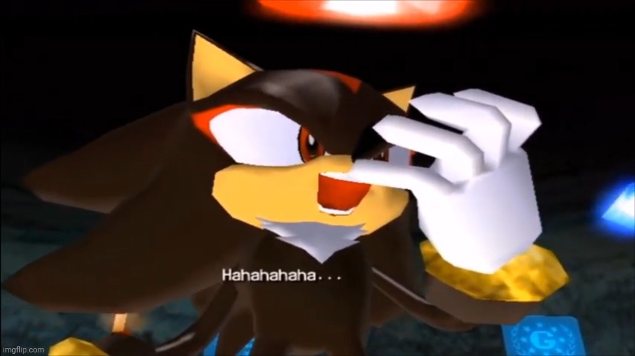 Shadow the Hedgehog laughs at your misery | image tagged in shadow the hedgehog laughs at your misery | made w/ Imgflip meme maker