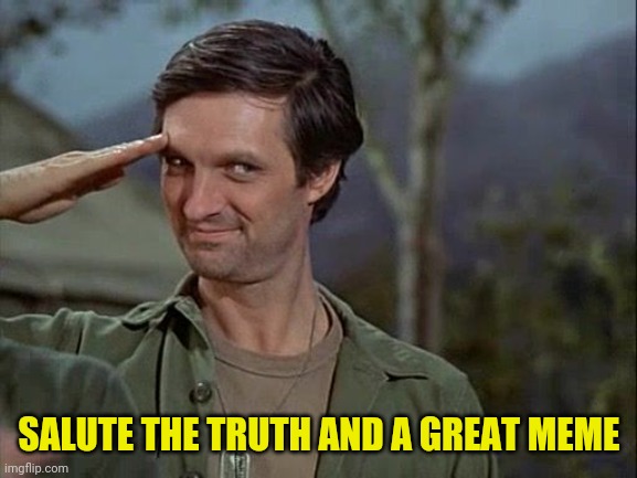 SALUTE THE TRUTH AND A GREAT MEME | made w/ Imgflip meme maker