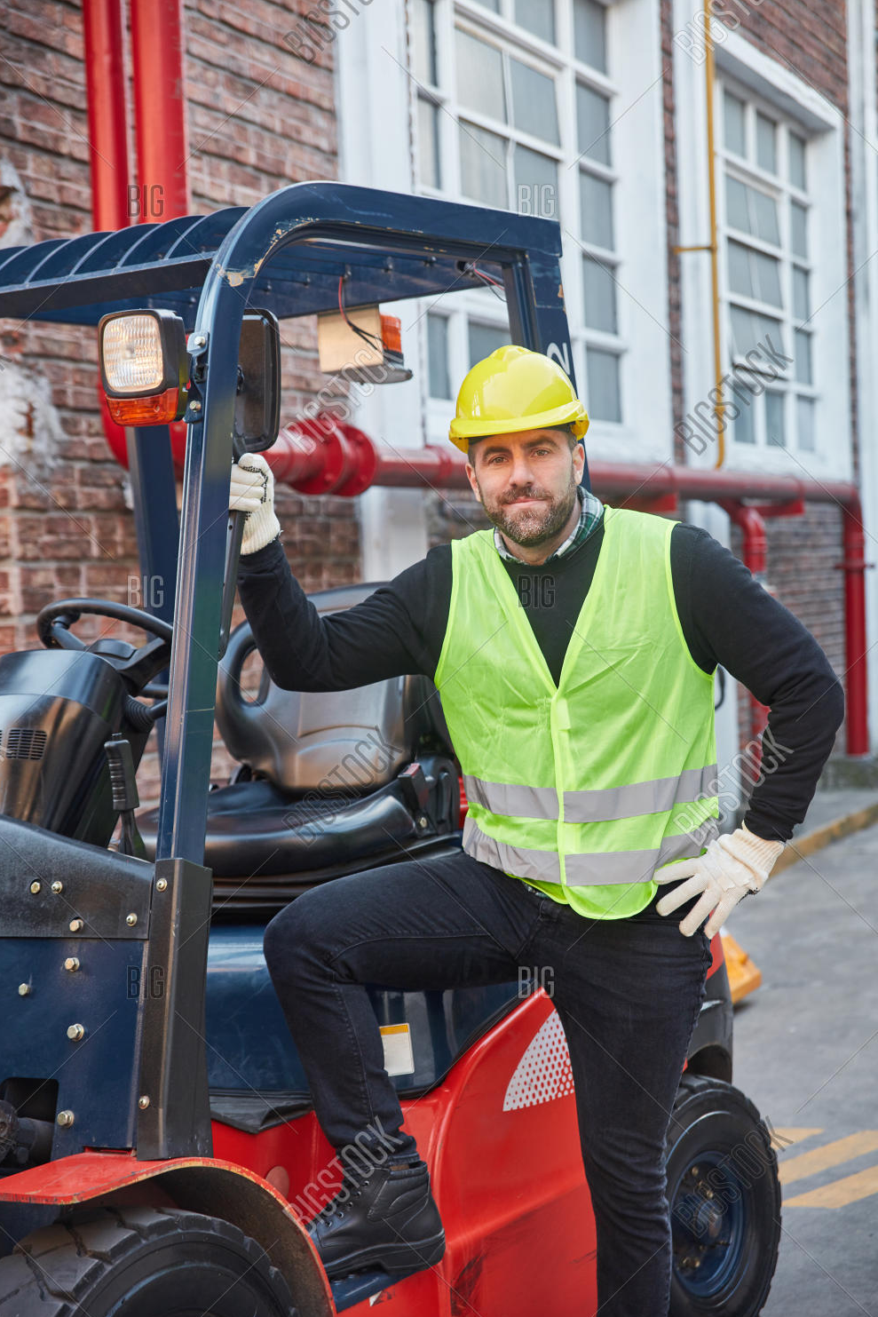 forklift Blank Meme Template