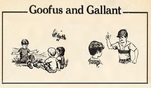 Goofus and Gallant template Blank Meme Template