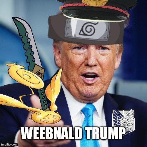 WEEBNALD TRUMP | made w/ Imgflip meme maker