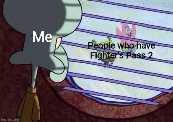 So how's everyone enjoying Min Min, y'know, because I wouldn't know! Lol | Me; People who have Fighter's Pass 2 | image tagged in squidward window,smash bros,smash bros ultimate,figters pass vol 2,nintendo | made w/ Imgflip meme maker