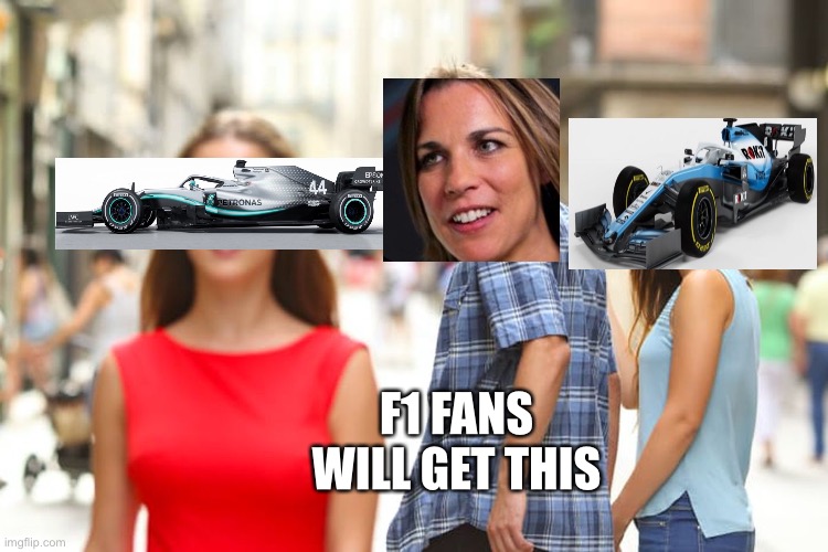 Distracted Boyfriend Meme | F1 FANS WILL GET THIS | image tagged in memes,distracted boyfriend | made w/ Imgflip meme maker