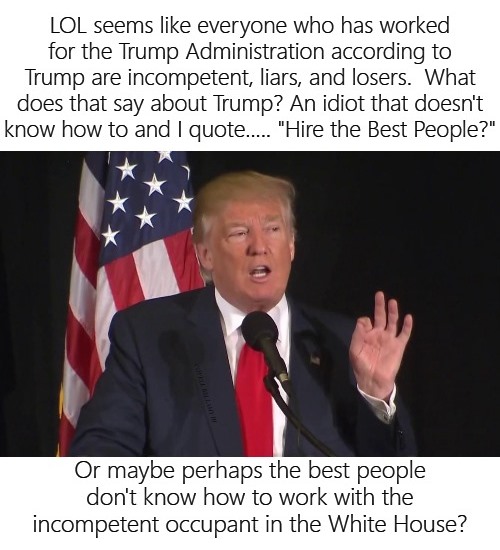 Trump I Only Hire The Best People Blank Meme Template