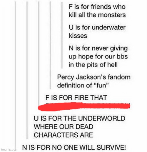 The crossed out part was a spoiler | made w/ Imgflip meme maker