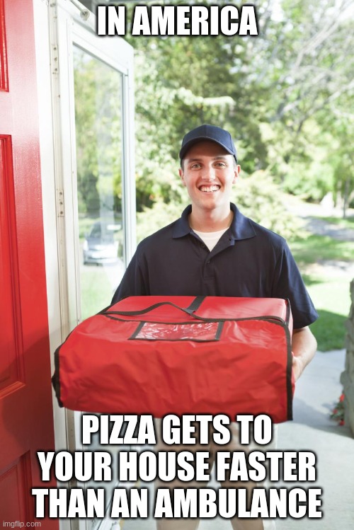 Pizza Delivery Man Imgflip 9125