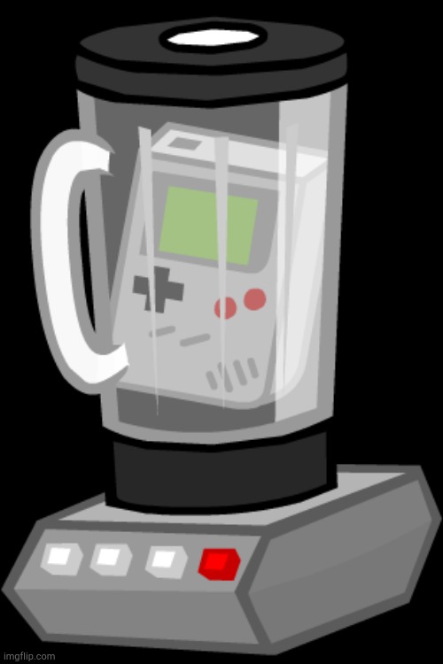 Game Boy Blender | image tagged in game boy blender | made w/ Imgflip meme maker