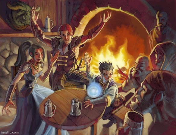 DnD Tavern | image tagged in dnd tavern | made w/ Imgflip meme maker