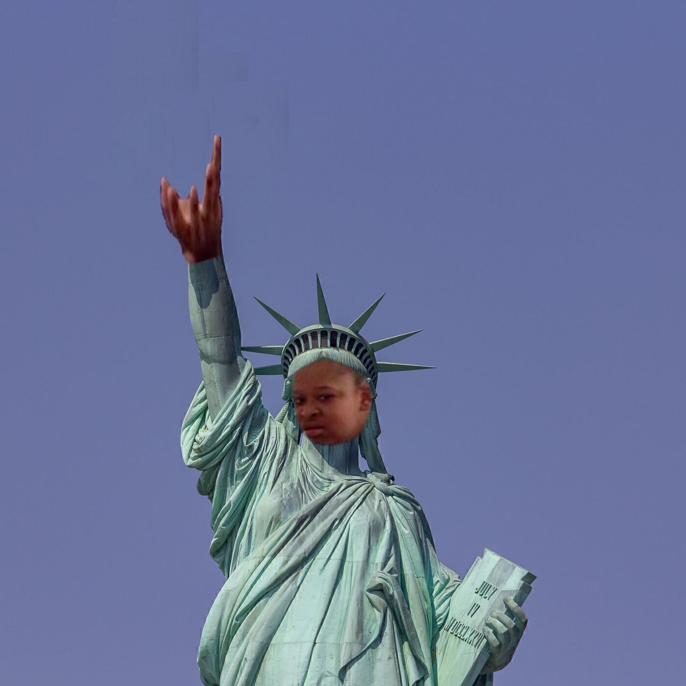 High Quality Statue Of Liberty Wondering What Was The Point Of The Lockdown Blank Meme Template