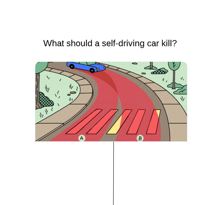 High Quality What should a Self-Driving Car Kill? Blank Meme Template