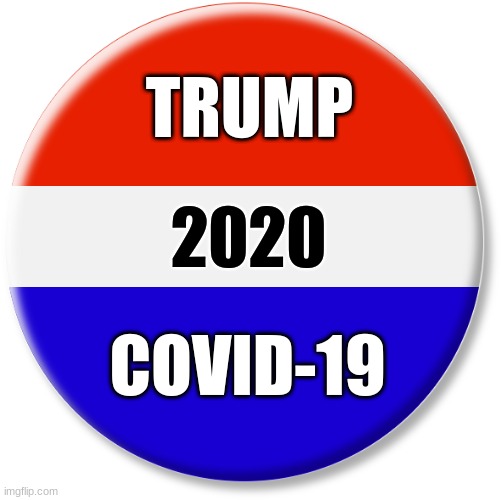 The REAL Republican Ticket | TRUMP; 2020; COVID-19 | image tagged in covid-19,donald trump,2020 elections | made w/ Imgflip meme maker