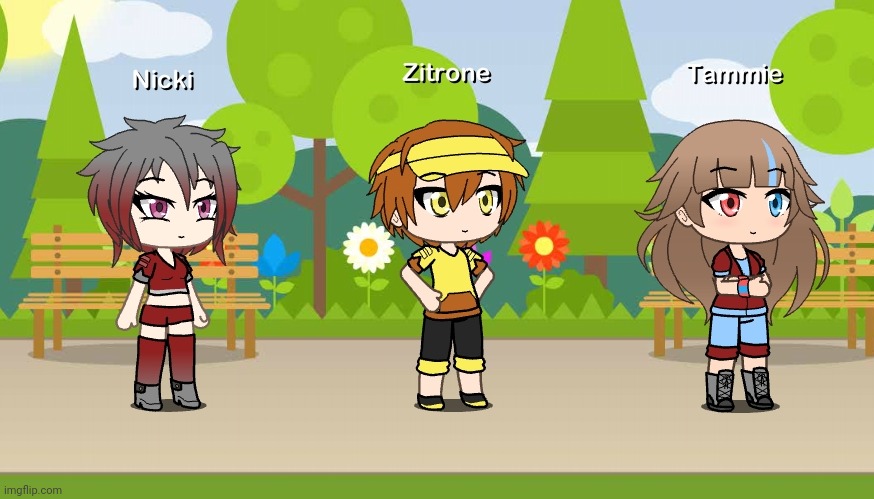 My three newest OCs. More about them in the comments | made w/ Imgflip meme maker