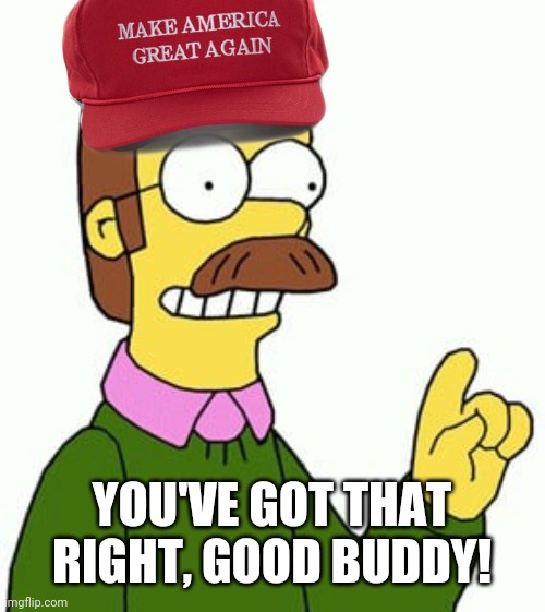YOU'VE GOT THAT RIGHT, GOOD BUDDY! | made w/ Imgflip meme maker