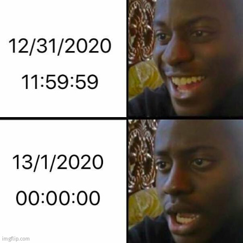 midnight time | image tagged in physics memes | made w/ Imgflip meme maker