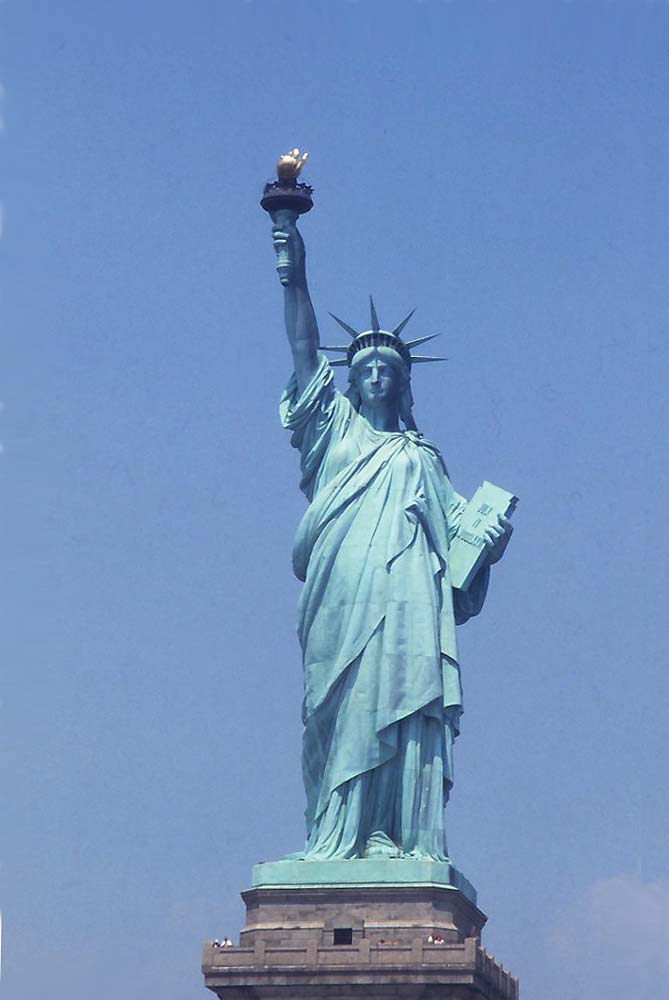 The Statue of Liberty Blank Meme Template