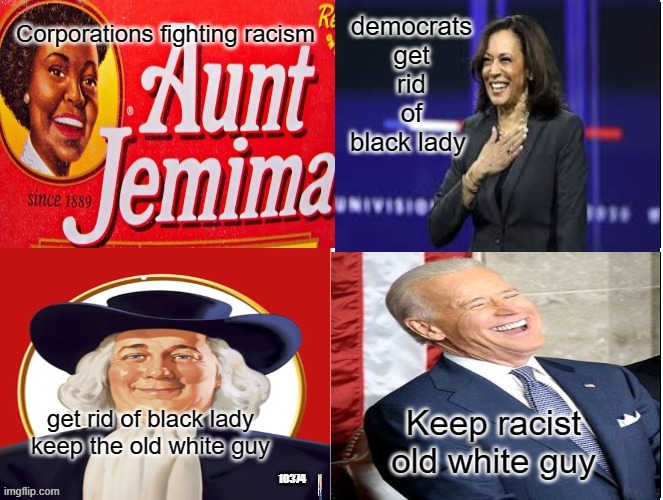 how democrats & corporations fighting racism | 10374 | image tagged in racists | made w/ Imgflip meme maker