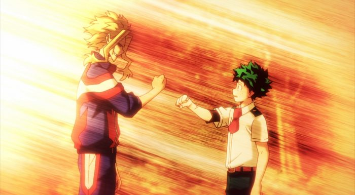 High Quality All Might and Deku Blank Meme Template