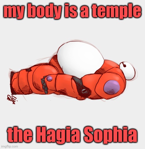 my body is a temple; the Hagia Sophia | image tagged in hagia sophia,belly | made w/ Imgflip meme maker