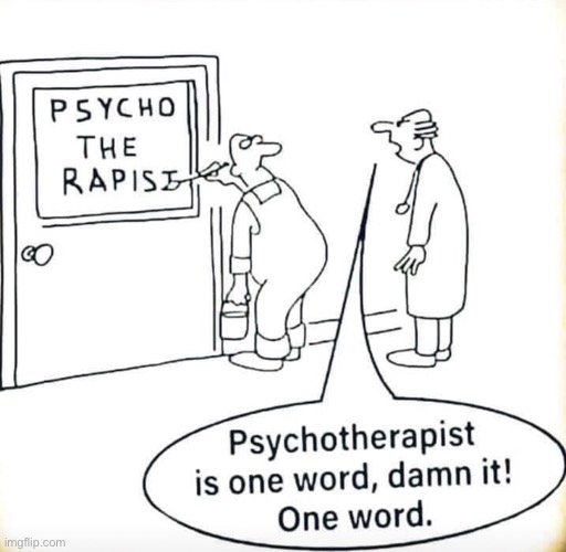 Psychotherapist | image tagged in funny memes,comics | made w/ Imgflip meme maker