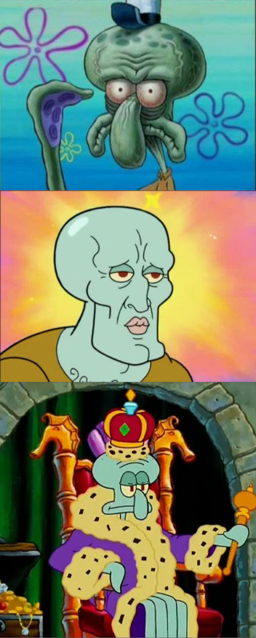 3 squidwards Blank Template - Imgflip