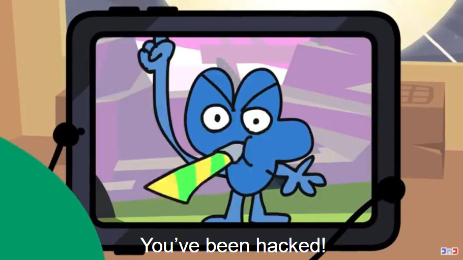 High Quality You've been hacked! Blank Meme Template