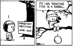 High Quality Calvin Snowball Drop Blank Meme Template