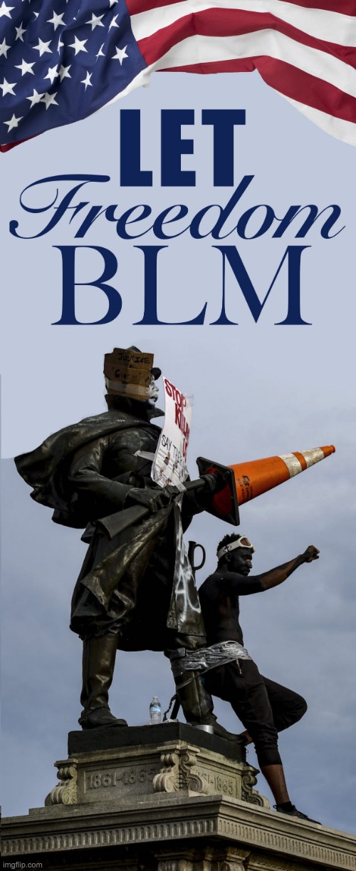 LET FREEDOM BLM | image tagged in let freedom blm | made w/ Imgflip meme maker