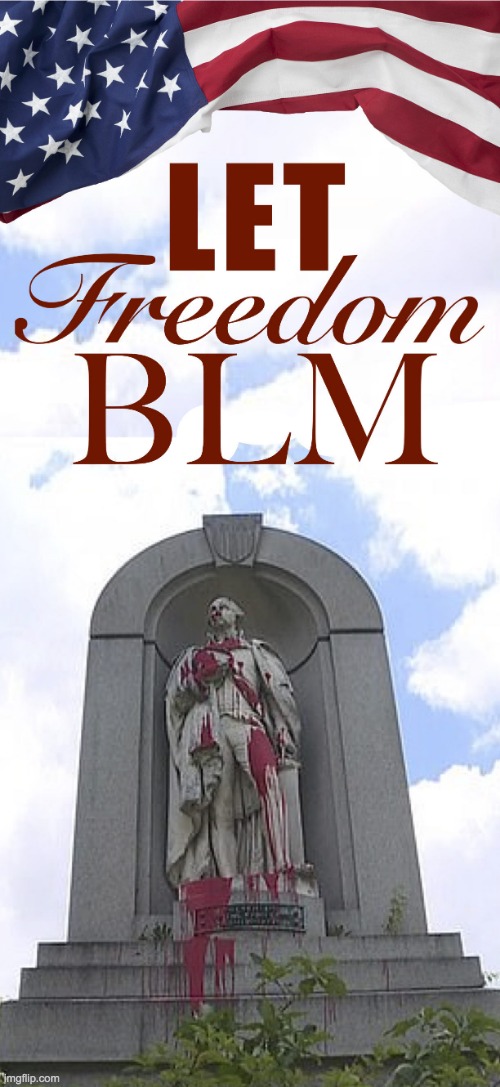 LET FREEDOM BLM | image tagged in let freedom blm | made w/ Imgflip meme maker