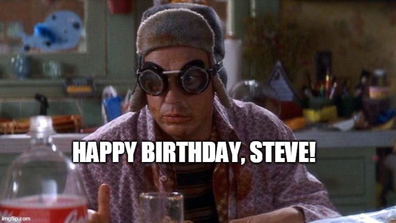 Birthday Steve Multiplicity | HAPPY BIRTHDAY, STEVE! | image tagged in birthday steve multiplicity | made w/ Imgflip meme maker