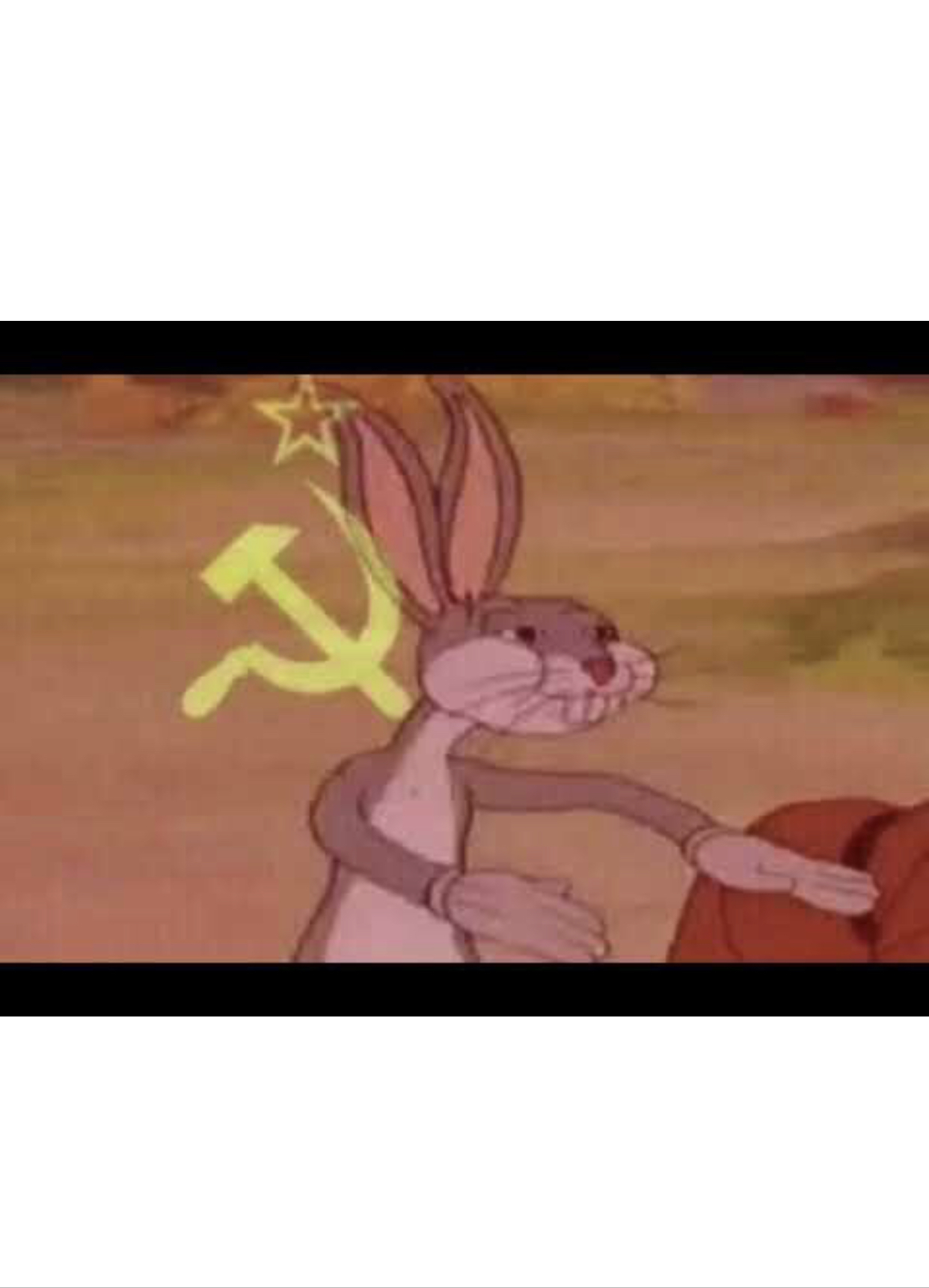 High Quality Communist bugs bunny Blank Meme Template