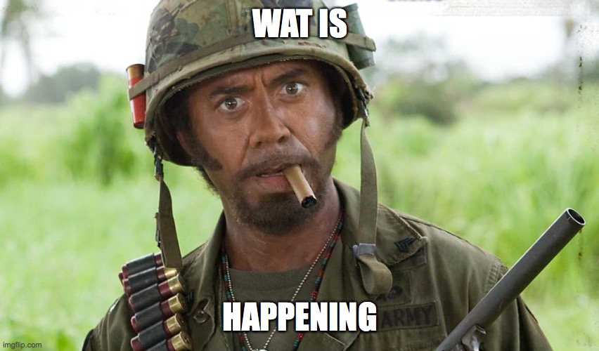 What do you mean? | WAT IS HAPPENING | image tagged in what do you mean | made w/ Imgflip meme maker