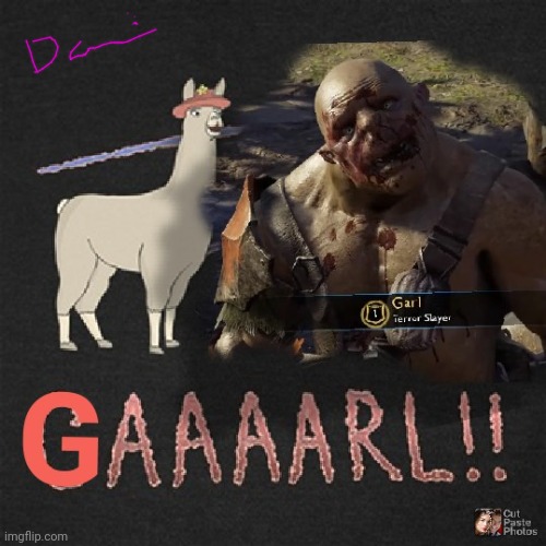 Garrrrlll | image tagged in gamers,shadows | made w/ Imgflip meme maker
