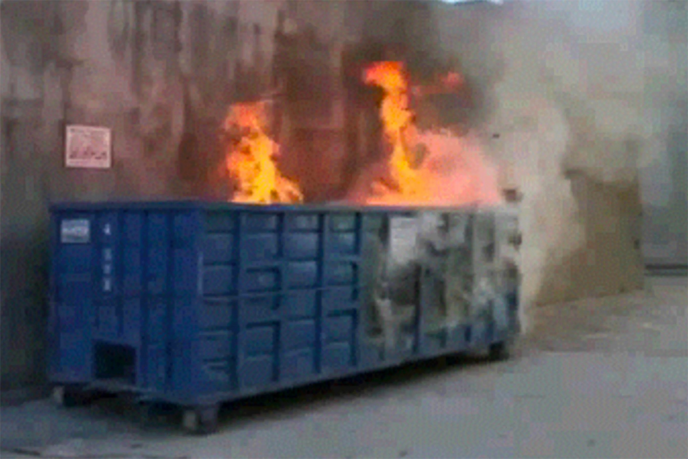 2020 Dumpster Fire Blank Meme Template