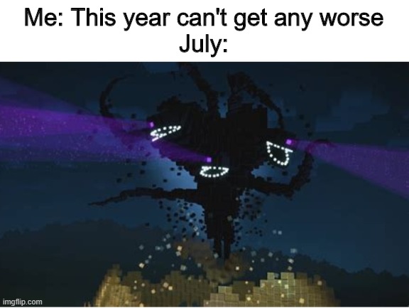 Who else remembers this game? | Me: This year can't get any worse
July: | image tagged in memes | made w/ Imgflip meme maker