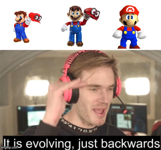 It’s evolving | image tagged in its evolving | made w/ Imgflip meme maker