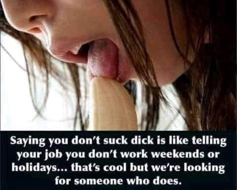 Saying you don't suck dick Blank Meme Template