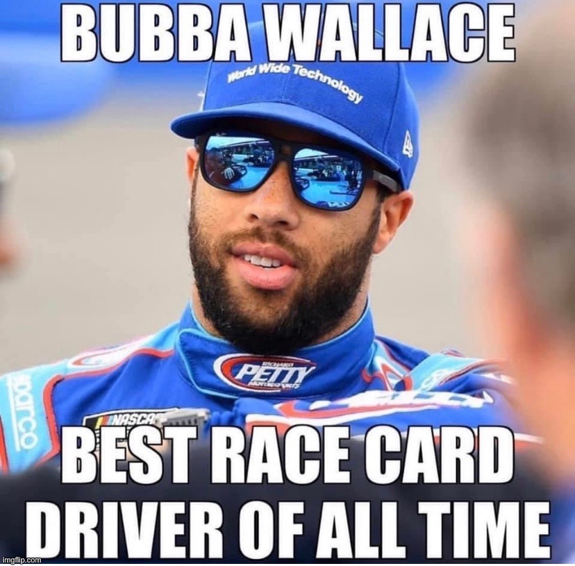 Race card driver | image tagged in maga | made w/ Imgflip meme maker