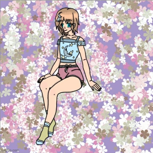 First girl drawing | image tagged in ibis,paint,x,4 life | made w/ Imgflip meme maker
