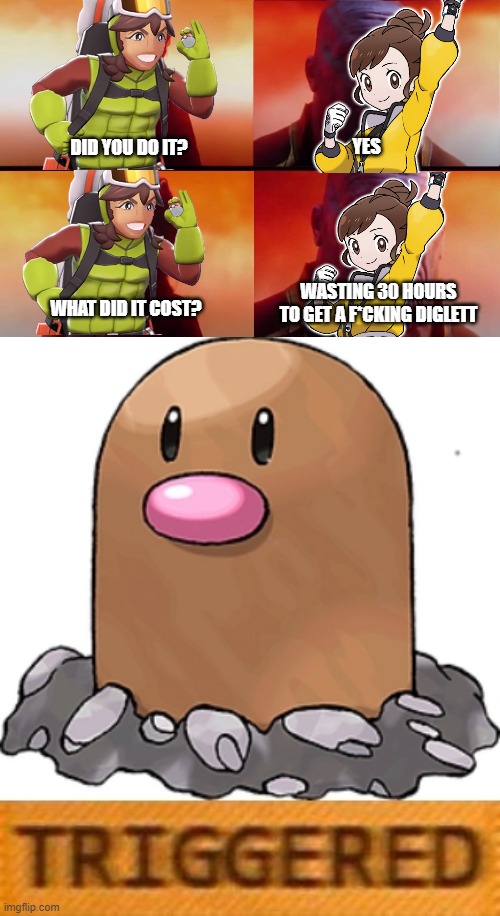 When You Find All 151 Diglett In Pokemon The Isle Of Armor Imgflip