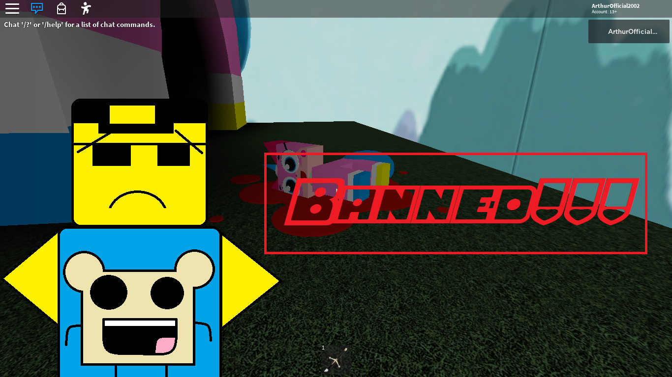Illegal And Banned Player S Places Blank Template Imgflip - banned from roblox meme generator imgflip