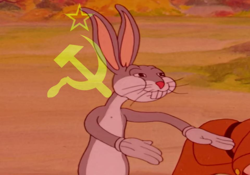 communist bugs bunny Blank Meme Template