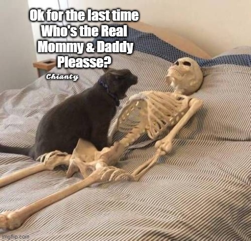 Last Time | Ok for the last time
Who's the Real
 Mommy & Daddy
Pleasse? 𝓒𝓱𝓲𝓪𝓷𝓽𝔂 | image tagged in facts | made w/ Imgflip meme maker