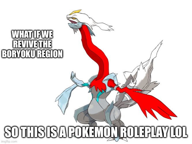 WHAT IF WE REVIVE THE BORYOKU REGION; SO THIS IS A POKEMON ROLEPLAY LOL | made w/ Imgflip meme maker